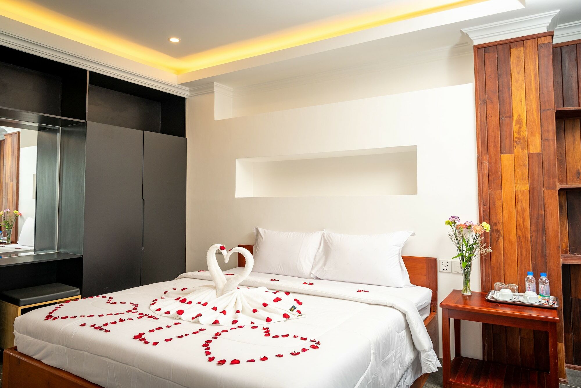 Apartemen 400 m² dengan 1 kamar tidur dan 1 kamar mandi pribadi di Sala Kamreuk Siem Reap Bagian luar foto